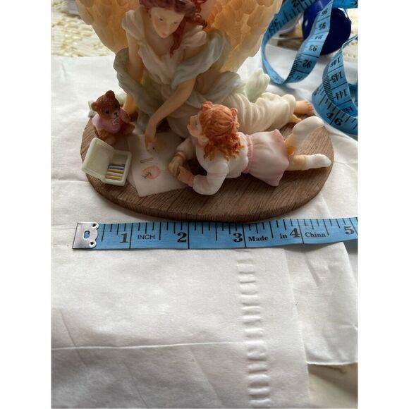 Vintage 1996 Seraphim Classics Angels to Watch Over Me Resin Sculpture Figurine - Picture 9 of 11